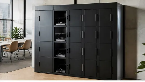 Charging lockers — smart lockers in a modern Dutch workplace, 2026 guide